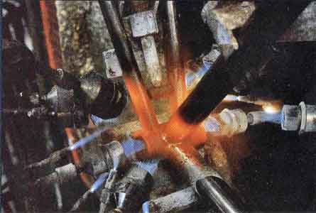 Internal brazing