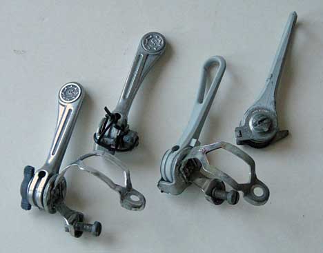 Simplex shift levers - old and older