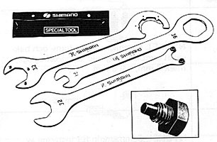 Nyckelsats fr�n Shimano