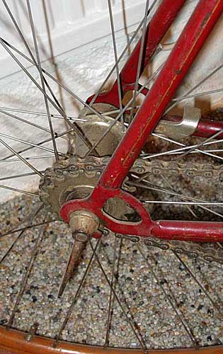Nordstjernan rear braked hub